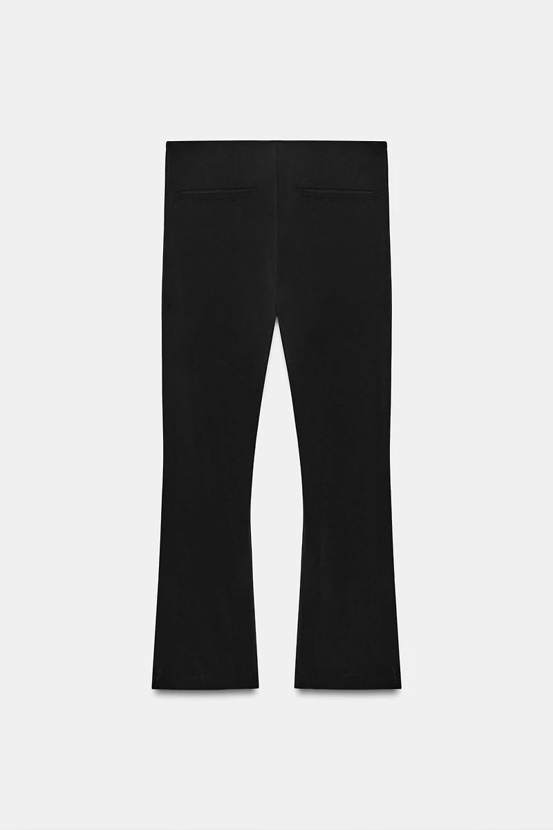LEGGINGS FLARE NERVURÉS