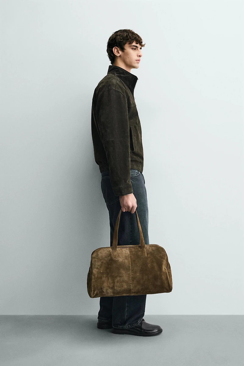 SUEDE LEATHER JACKET