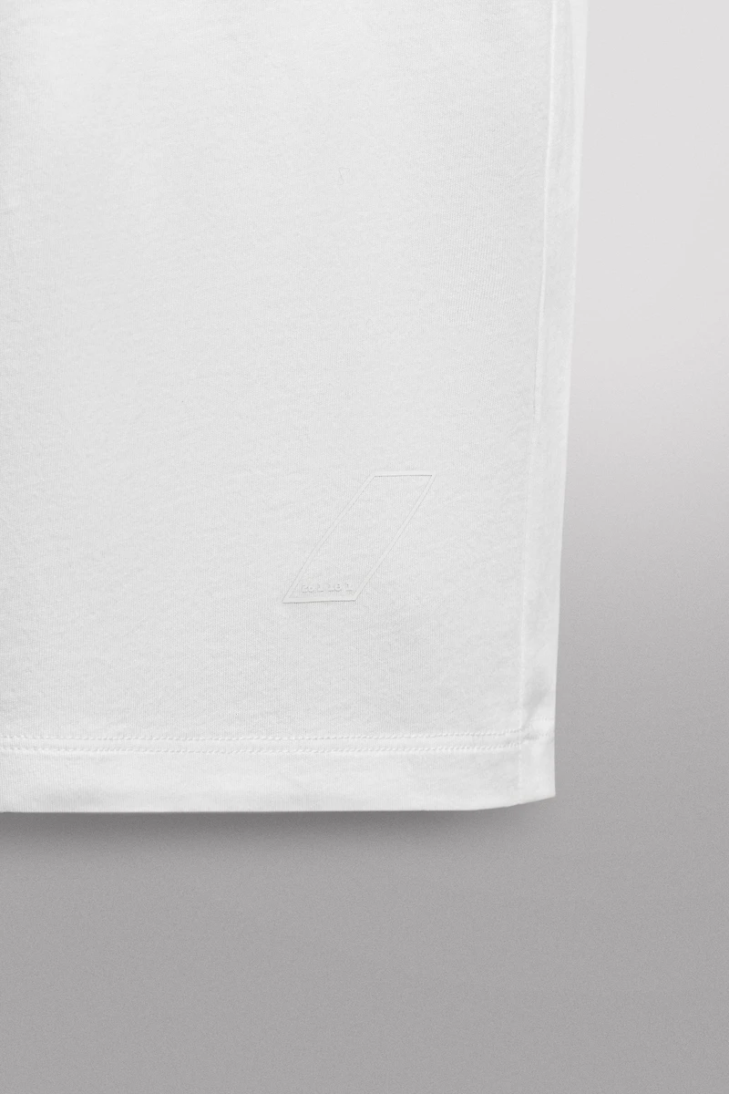 T-SHIRT BASIQUE EN COTON POUR L'ENTRAÎNEMENT