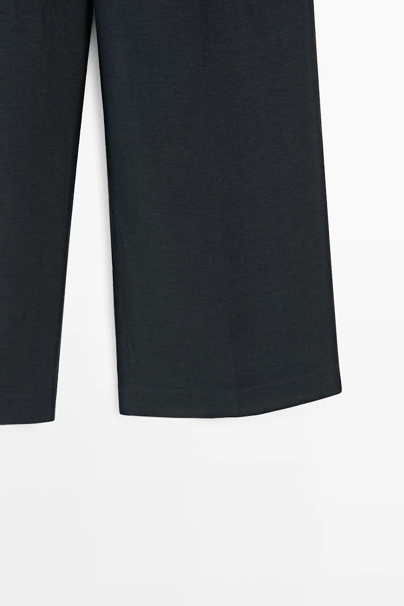 Flowing semi-sheer pants - STUDIO