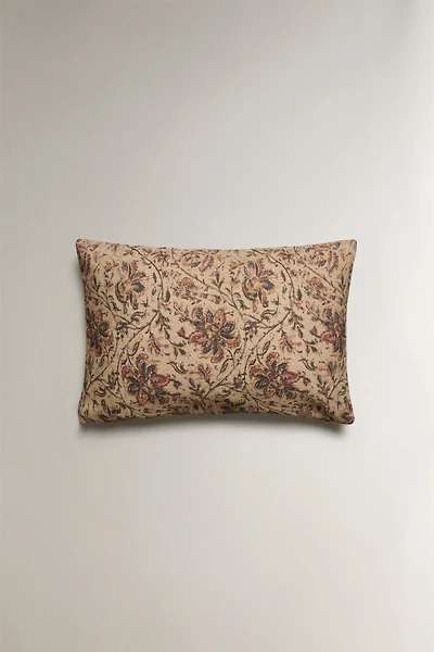 FLORAL CUSHION COVER
