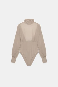 BODY EN CRÊPE GEORGETTE AVEC DOS