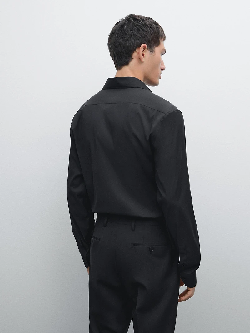 Slim fit stretch shirt