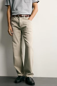 STRAIGHT ANKLE FIT JEANS