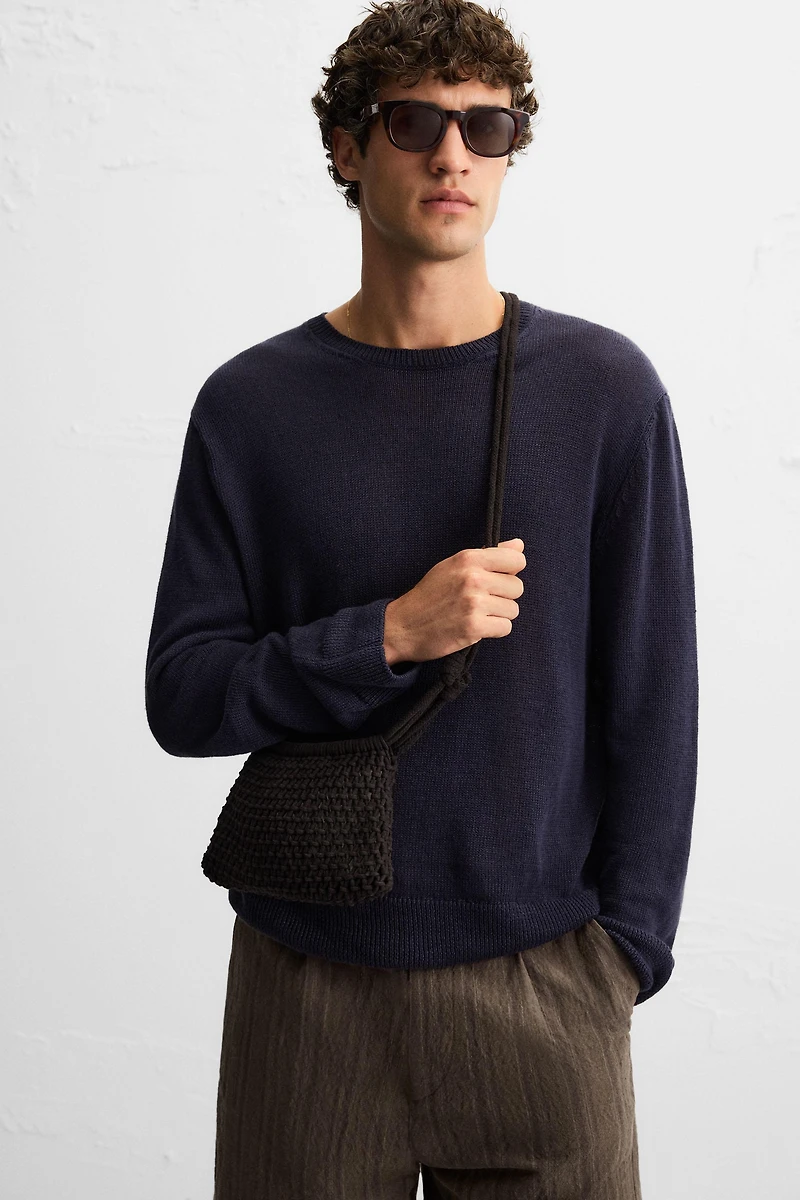 MACRAMÉ CROSSBODY BAG