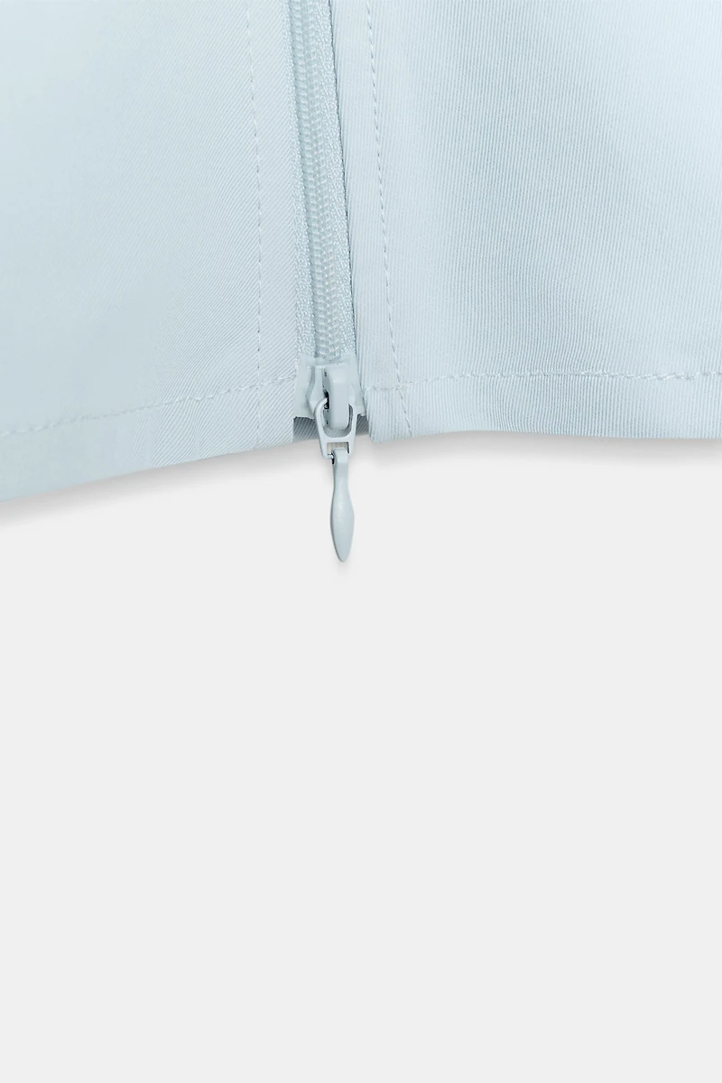 TOP À PLIS ET ZIP