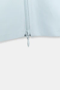 TOP À PLIS ET ZIP