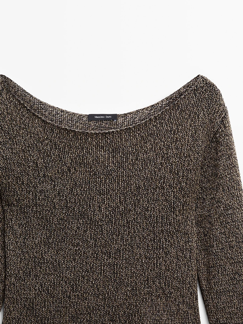 Open-knit sweater - Studio
