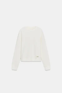 WAFFLE KNIT LABEL T-SHIRT