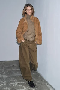 ZW COLLECTION MID-RISE BARREL JEANS