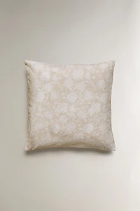 HOUSSE DE COUSSIN FLEURS