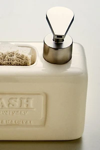 WASHING-UP LIQUID DISPENSER WITH CONTAINER