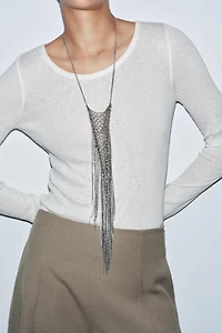 LONG SLEEVE T-SHIRT WITH WOOL