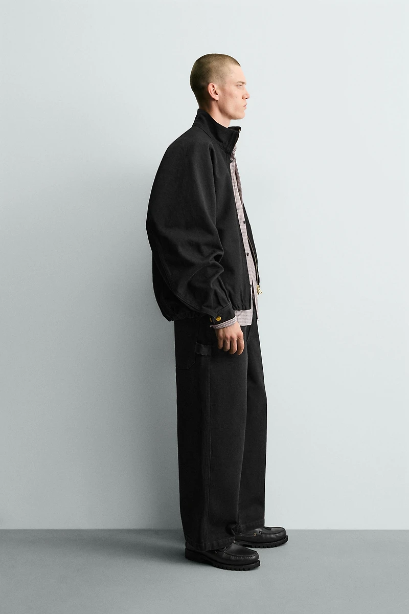 BOXY FIT COTTON JACKET