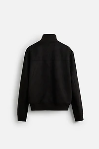FAUX SUEDE JACKET
