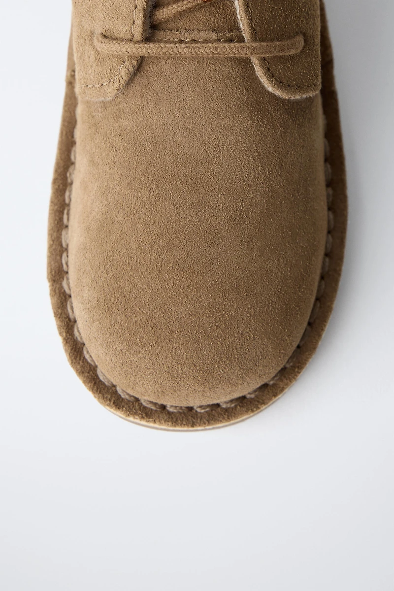 LINED LEATHER BOOTS