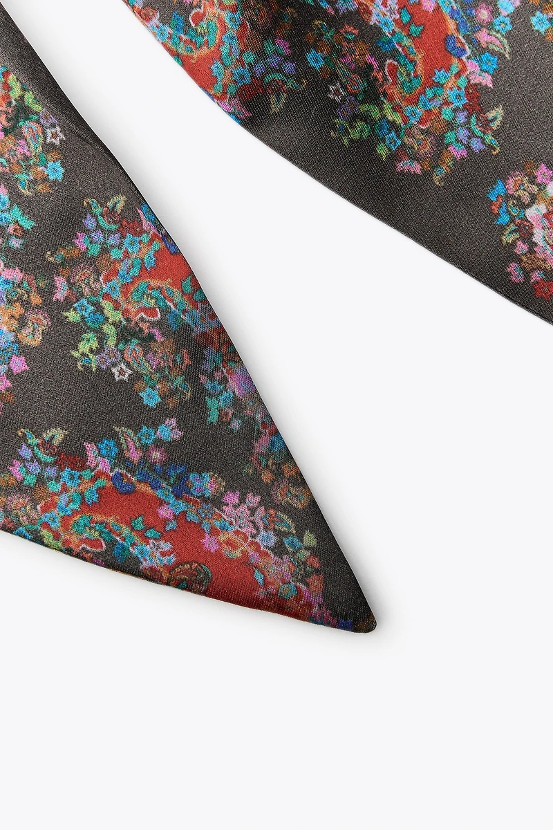 FOULARD CRAVATE IMPRIMÉ
