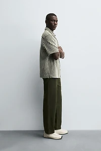 STRIPED JACQUARD SHIRT