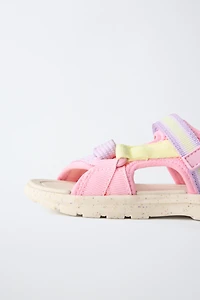 MULTICOLOR TECHNICAL SANDALS