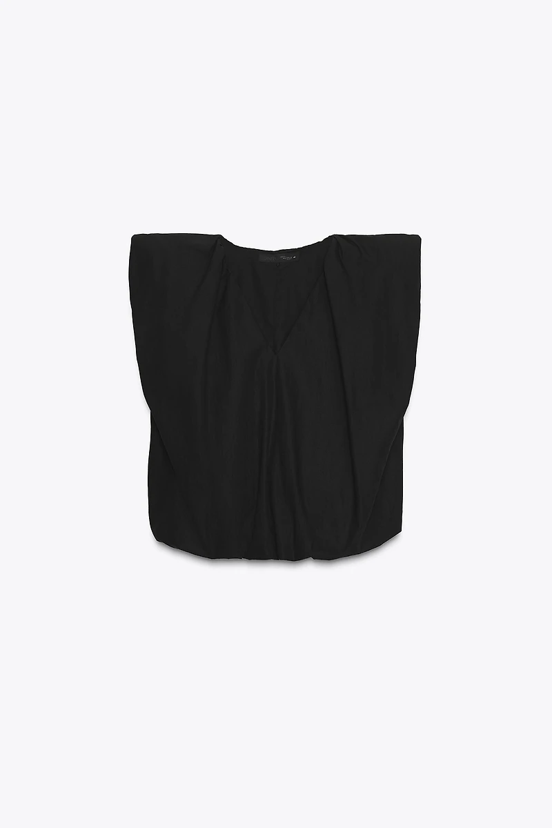 ZW COLLECTION BALLOON POPLIN TOP