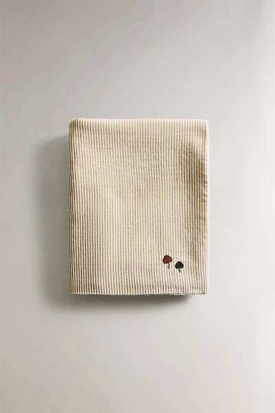 BABY CHIFFON STRIPED BATH TOWEL