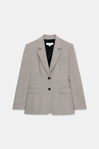 RUSTIC TEXTURED BLAZER