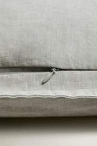 HOUSSE DE COUSSIN EN LIN DÉLAVÉ