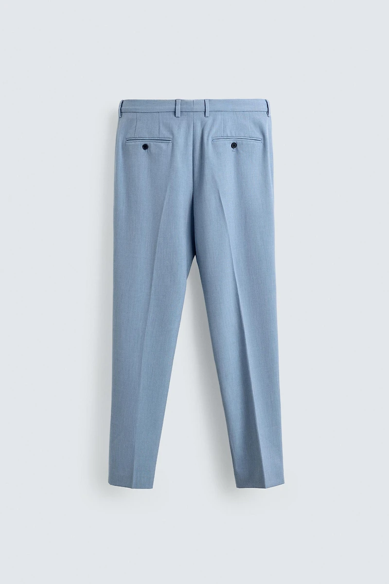 TEXTURED COMFORT SUIT PANTS