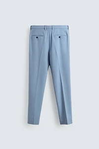TEXTURED COMFORT SUIT PANTS
