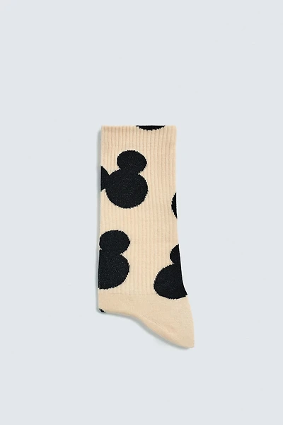 CHAUSSETTES SILHOUETTE MICKEY MOUSE HARRY LAMBERT FOR ZARA X DISNEY