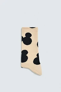 CHAUSSETTES SILHOUETTE MICKEY MOUSE HARRY LAMBERT FOR ZARA X DISNEY