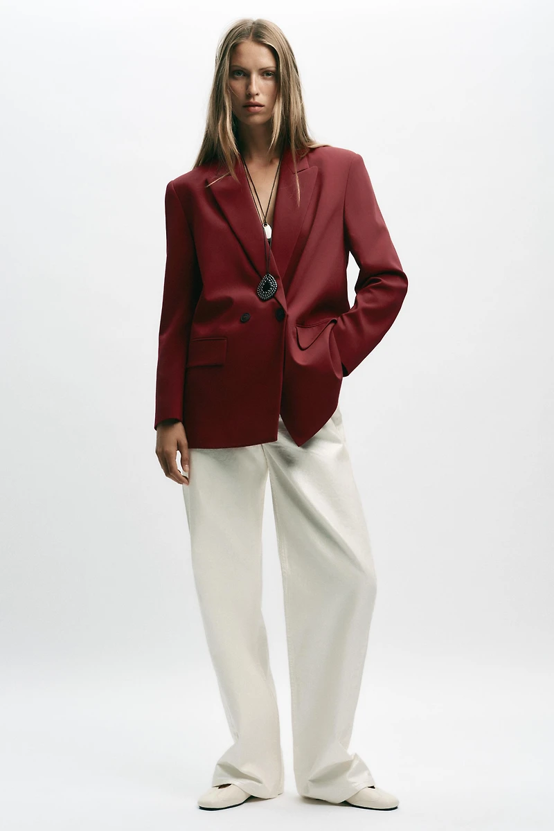 BLAZER CROISÉE OVERSIZE
