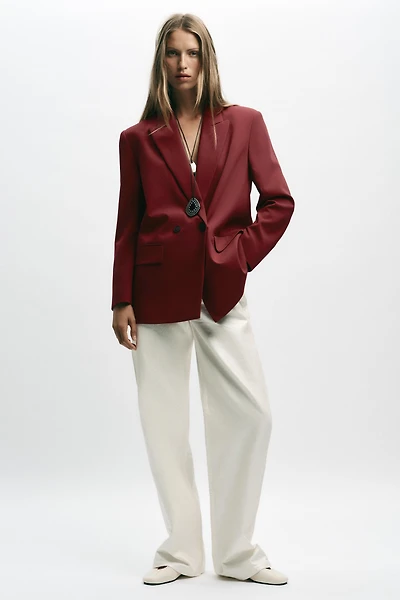 BLAZER CROISÉE OVERSIZE