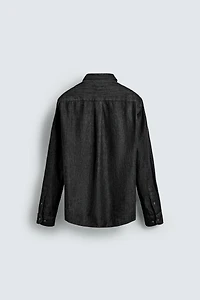 RELAXED FIT DENIM SHIRT