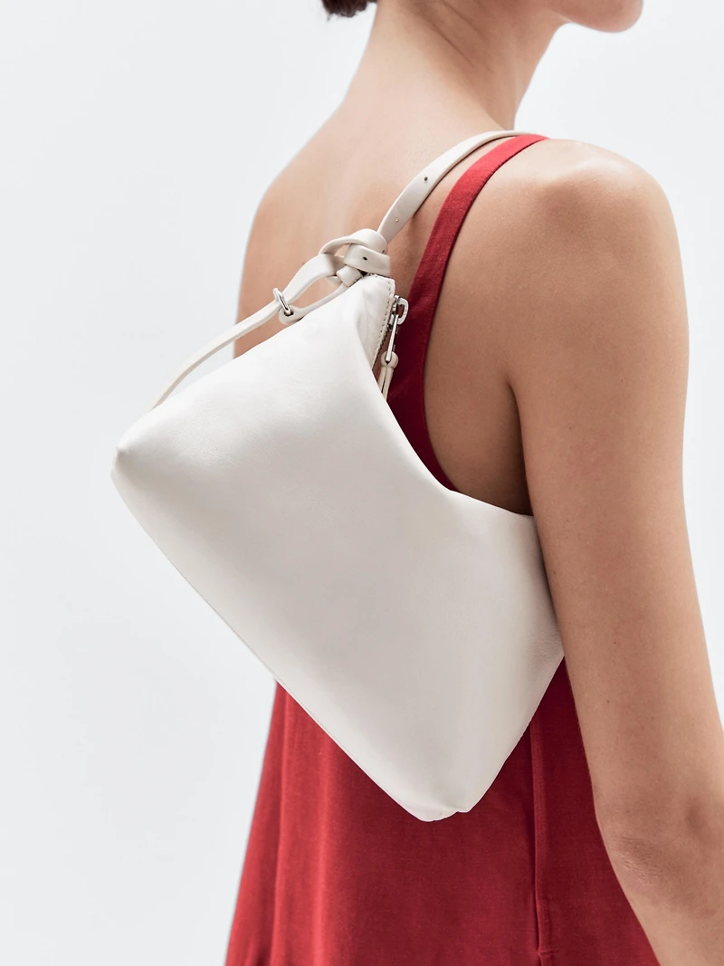 Petit sac en cuir nappa