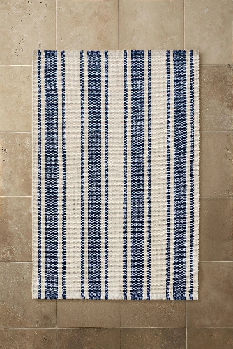 IRREGULAR STRIPED BATH MAT