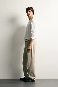 LIGHTWEIGHT COTTON-HEMP JEANS