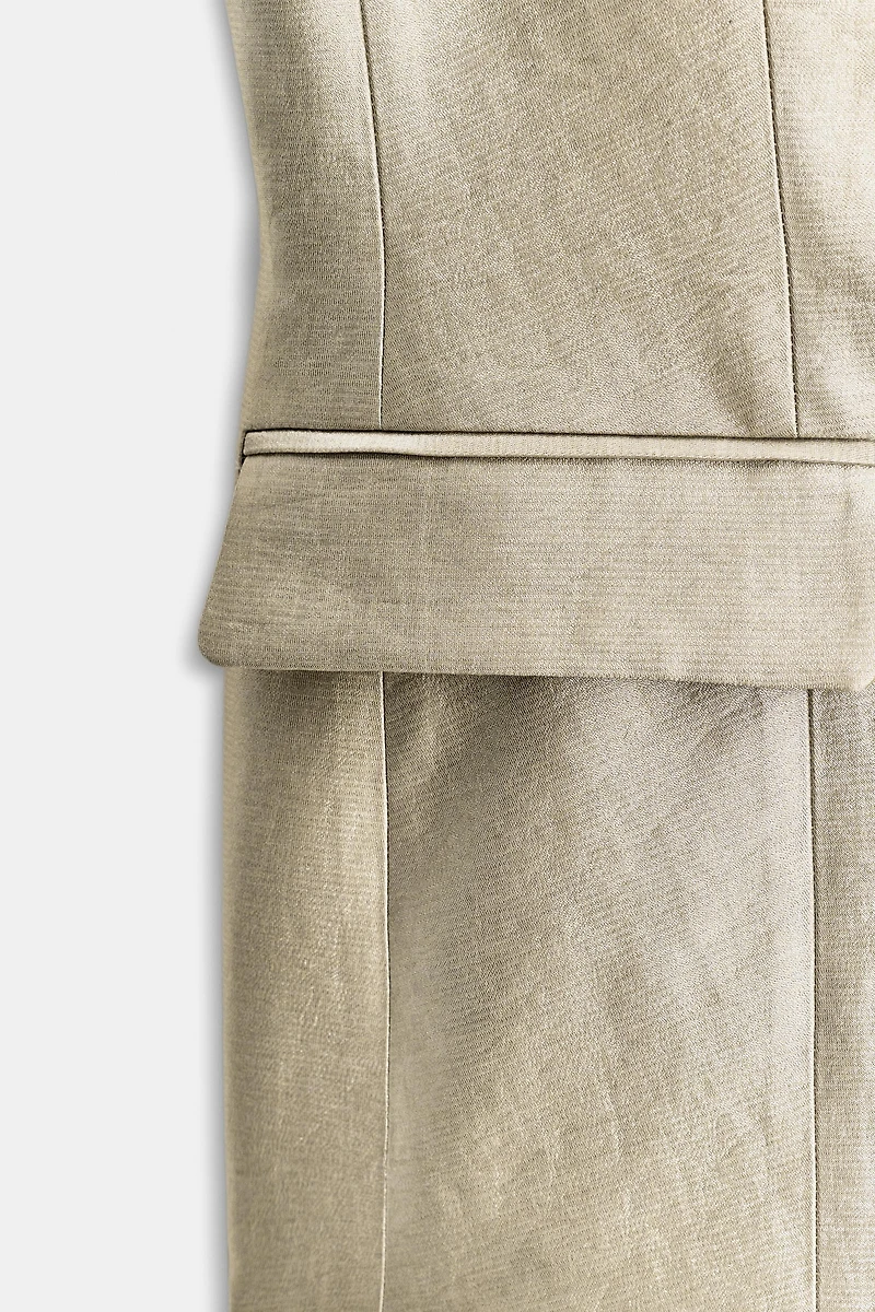 TAILORED BUSTIER VEST