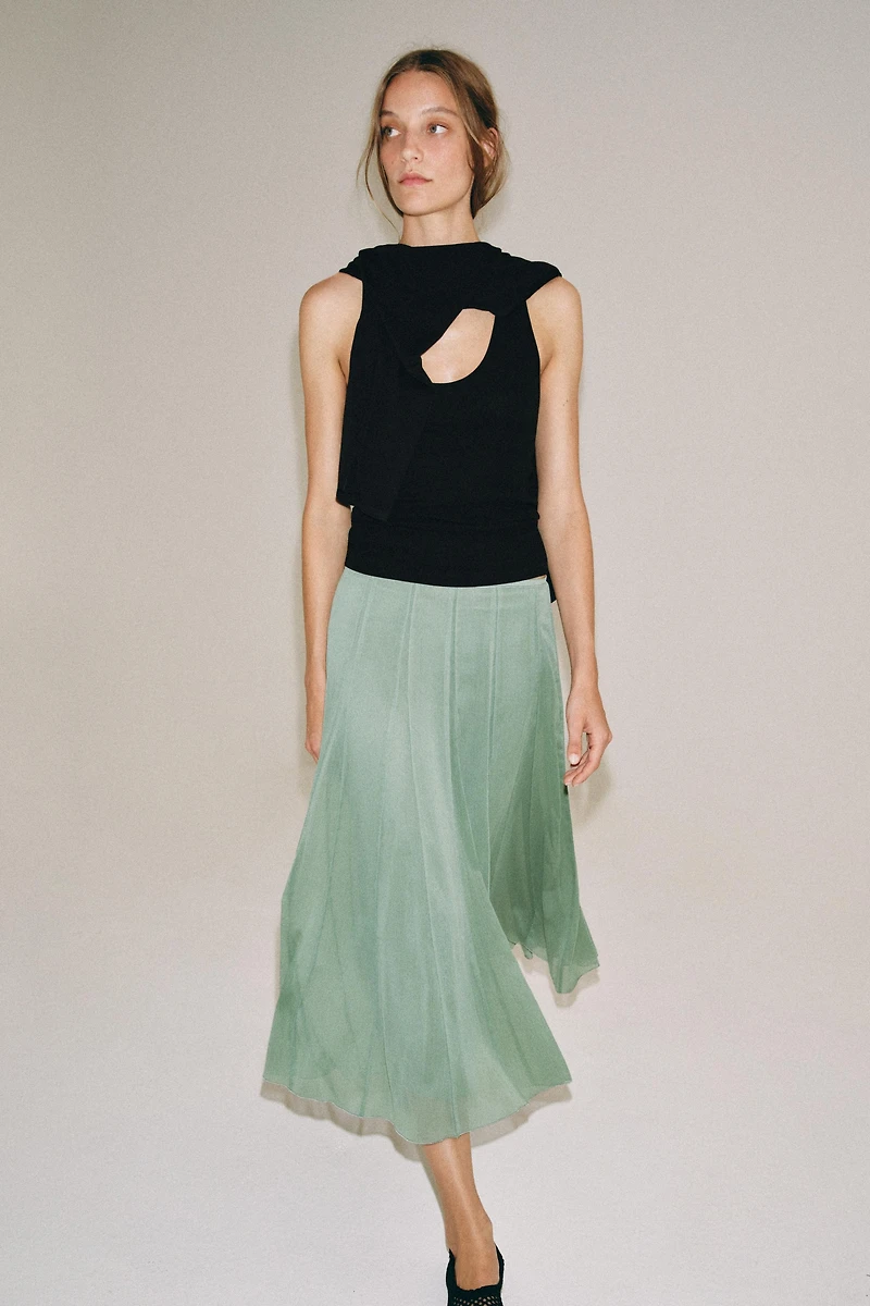 ZW COLLECTION MIDI SKIRT