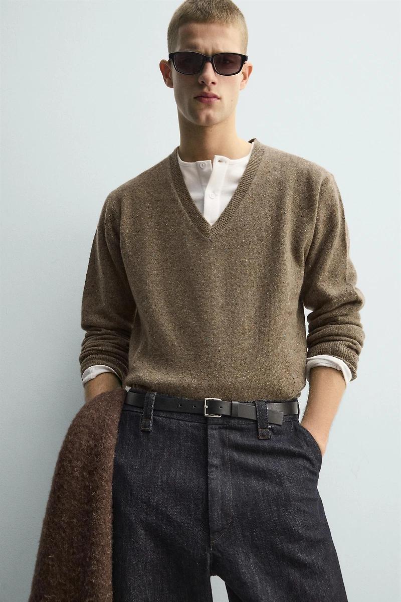 100% WOOL BOTONATO JUMPER