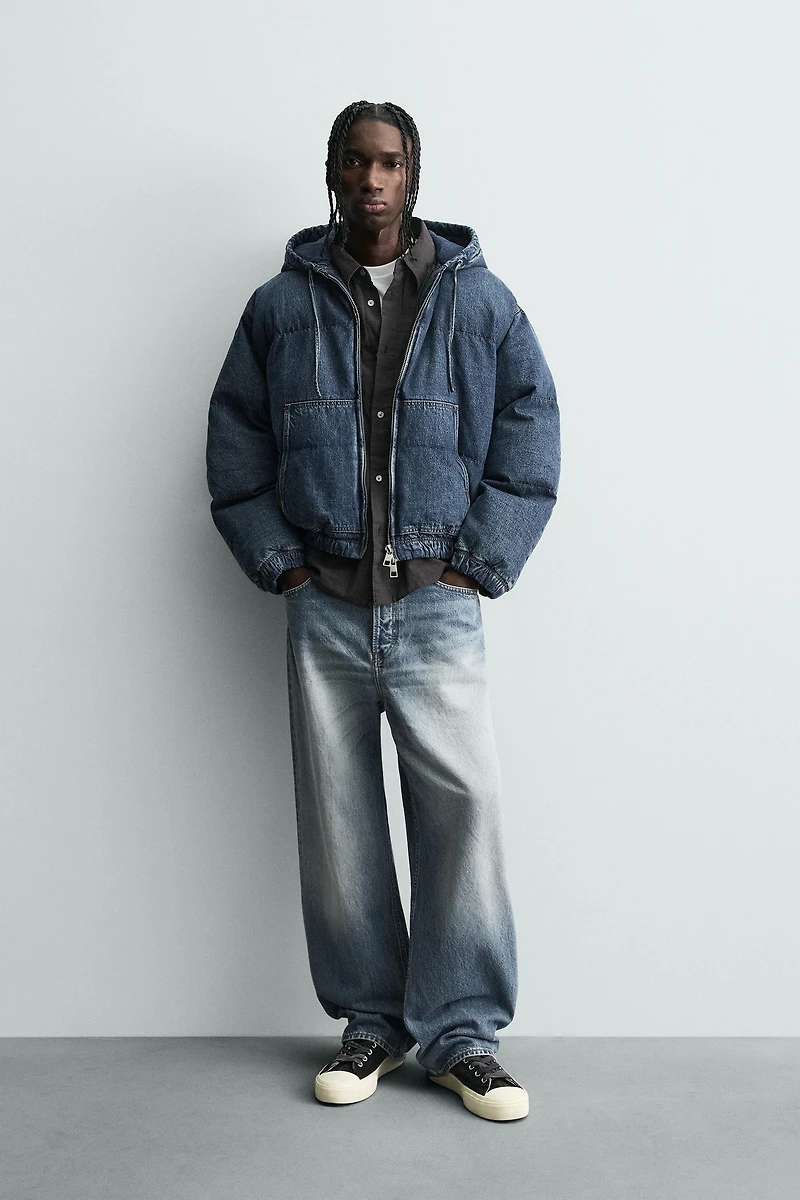 QUILTED DENIM JACKET