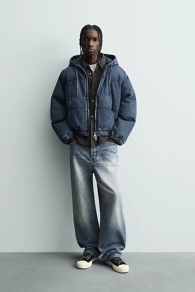 QUILTED DENIM JACKET