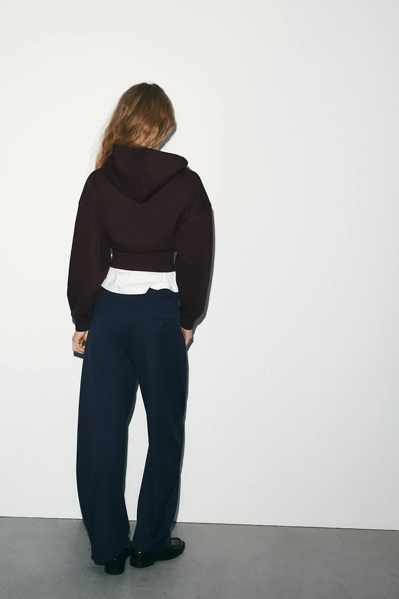 PINSTRIPE BALLOON PANTS