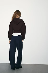 PINSTRIPE BALLOON PANTS