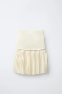 PLEATED MIDI SKIRT