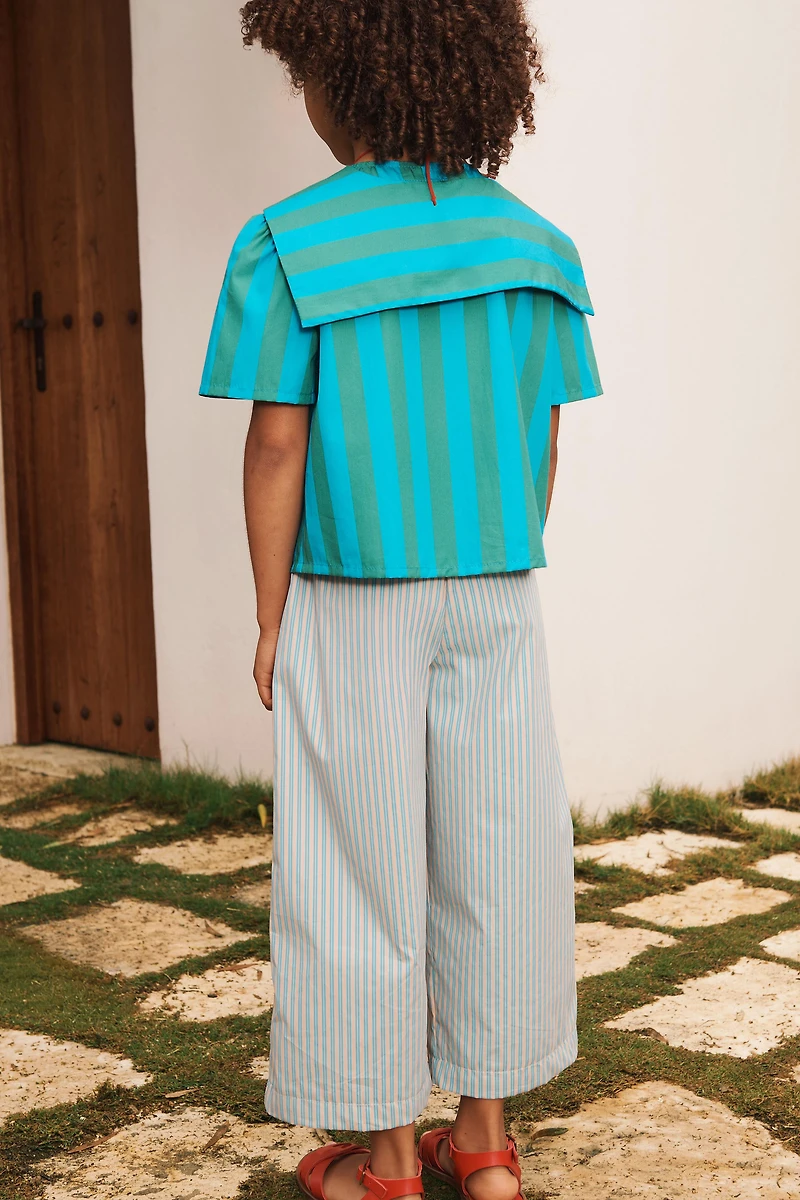 LIMITED EDITION STRIPED CULOTTES