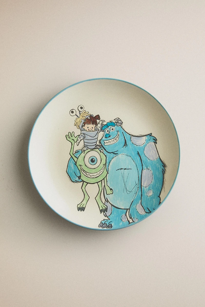 ASSIETTE ENFANT GRÈS MONSTRES & CIE ©DISNEY/PIXAR