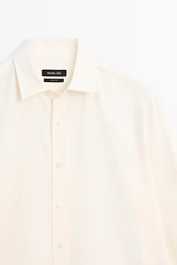 Cotton blend shirt