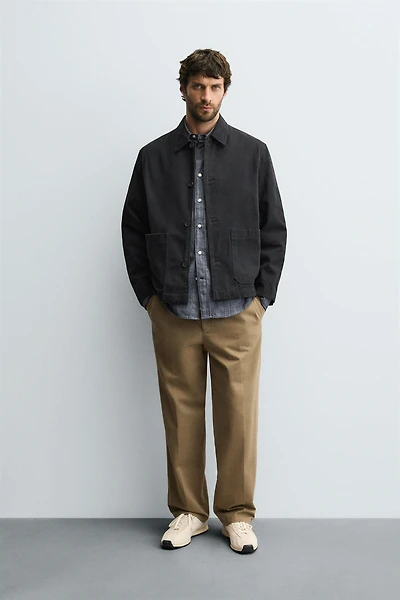 LIGHTWEIGHT TWILL JACKET