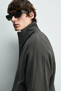 RELAXED FIT OTTOMAN JACKET